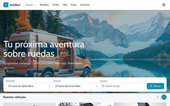 Captura de AutoRent