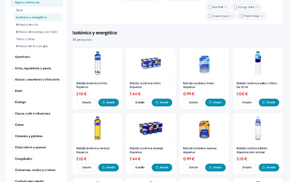 Captura de MercaReact